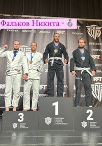 Наш спортсмен Фальков Никита завоевал серебро на European Ground Fighting Championship.   Поздравля…